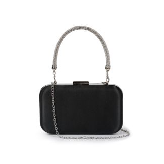 Cartera de fiesta CRX16 Negro Tela