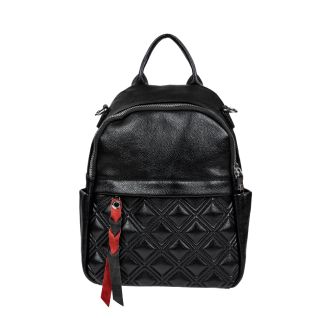 Mochila cuero CRU42 Negro