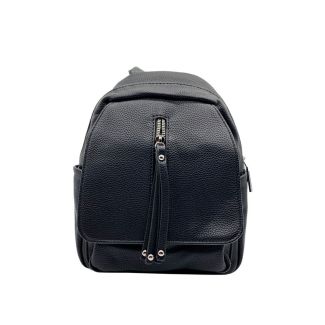 Mochila Ecocuero Negro CRX19