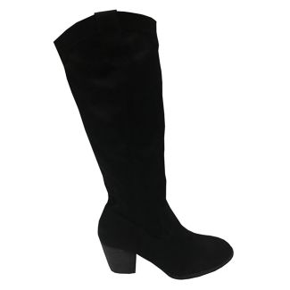 Bota Gamuza Ecológica Negro