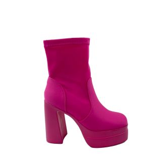 Botin ZAZ62 Textil Fucsia
