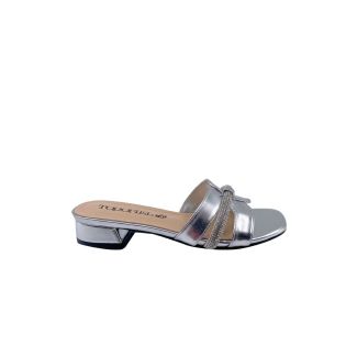 Sandalia Ecocuero ZB022 Plata