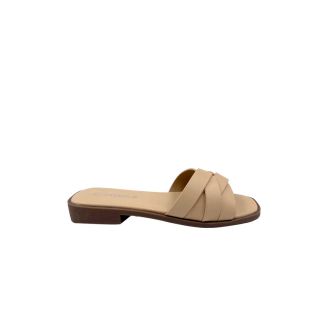 Sandalia Ecocuero ZB034 Beige