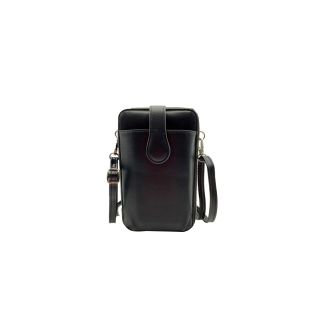 Cartera Ecocuero Negro CRU34