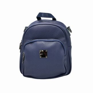 Mochila Ecocuero CRU75 Azul