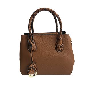 Cartera Cuero Ecológica Café