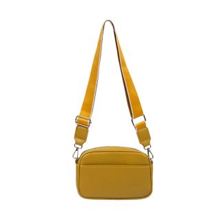 Cartera ecocuero CRU32 Amarillo