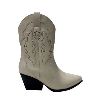 Botin Ecocuero ZAZ69 Blanco Invierno