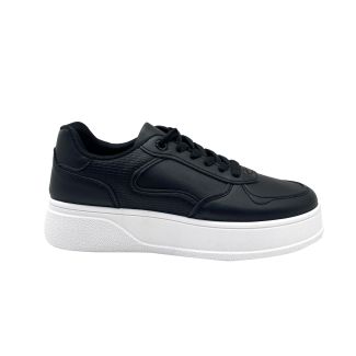 Zapatilla plataforma Mujer Negro ZB072