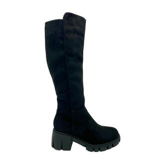 Bota ZB002 Gamuza Ecológica Negro