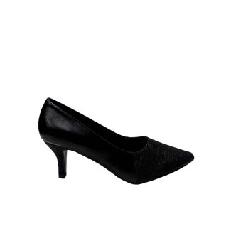 Zapato Reina Ecocuero Negro