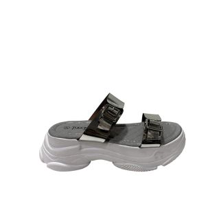 Sandalia Ecocuero Plata