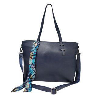 Cartera Cuero CRT38 Azul  Marino