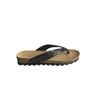 Sandalia Ecocuero Negro