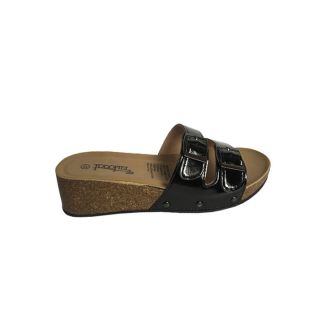 Sandalia Ecocuero Negro