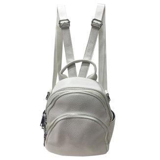 Mochila Cuero Blanco