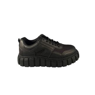 Zapatilla Ecocuero Negro