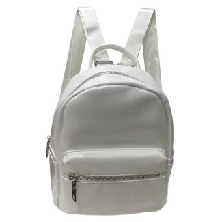 Mochila Cuero Ecológica Blanco