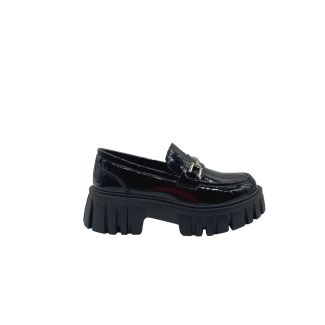 Mocasin Mujer Negro ZB040