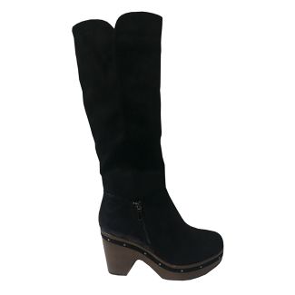 Bota Gamuza Ecológica Negro