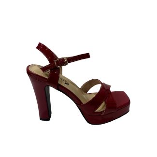 Sandalia Ecocuero Rojo