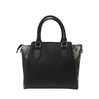 Cartera Cuero Ecológica Negro