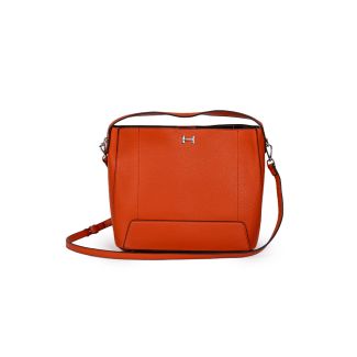 Cartera ecocuero CRU95 Naranja