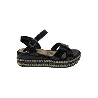 Sandalia Ecocuero Negro