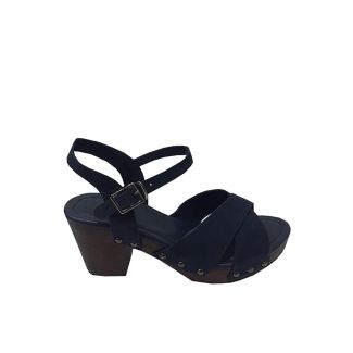 Sandalia Gamuza Ecológica Navy