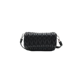 Cartera Ecocuero Negro CRU69