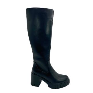 Bota ZB001 Ecocuero Negro