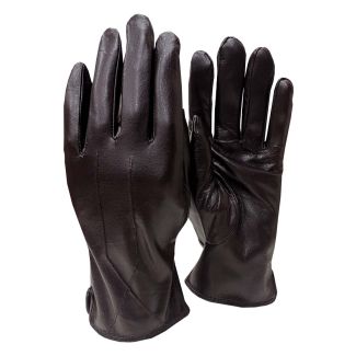 TodoPiel - Guantes Cuero Hombre Negro