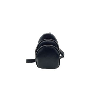 Bandolera Ecocuero Negro CRU36