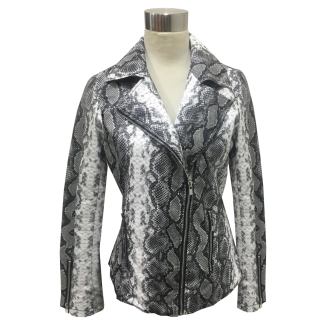 Chaqueta Ecocuero Negro