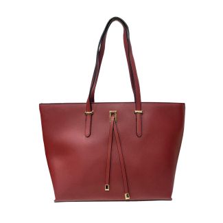 Cartera Cuero Ecológica Burdeo