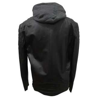 Chaqueta Cuero Café
