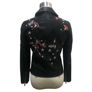 Chaqueta Ecocuero Negro