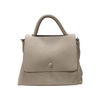 Cartera Cuero Beige