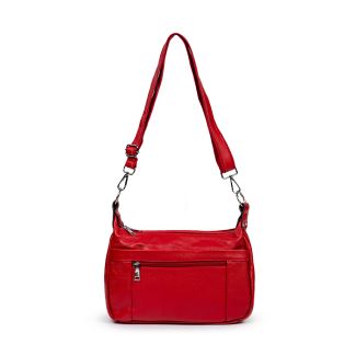 Cartera cuero CRU90 Rojo