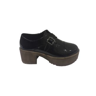 Zapato Ecocuero Negro