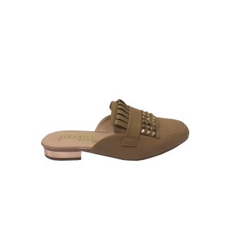 Mules Ecocuero Beige