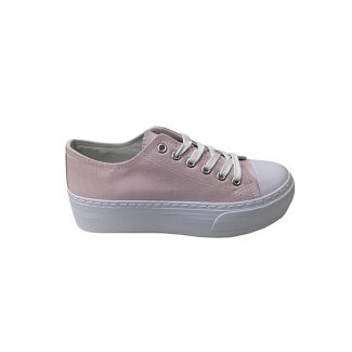 Zapatilla Tela Rosado