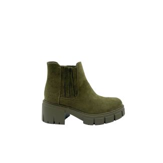 Botin Mujer Verde ZB044