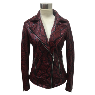 Chaqueta Ecocuero Rojo
