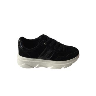 Zapatilla Ecocuero Negro