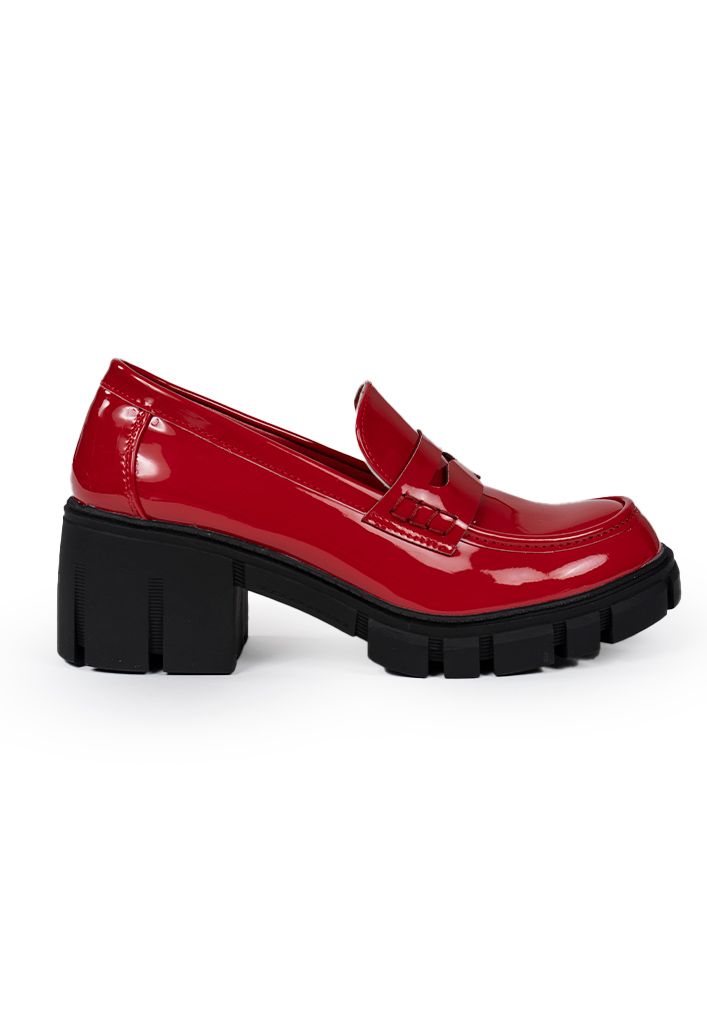Mocasin Ecocuero ZAZ47 Rojo