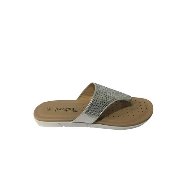 Sandalia Ecocuero Blanco
