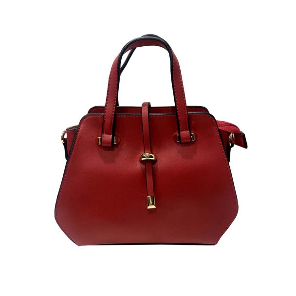 Cartera Cuero Ecológica Rojo