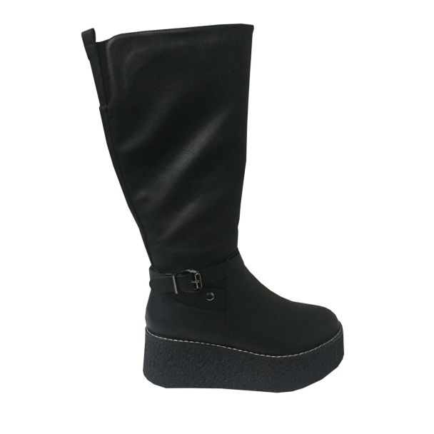 Bota Ecocuero Negro