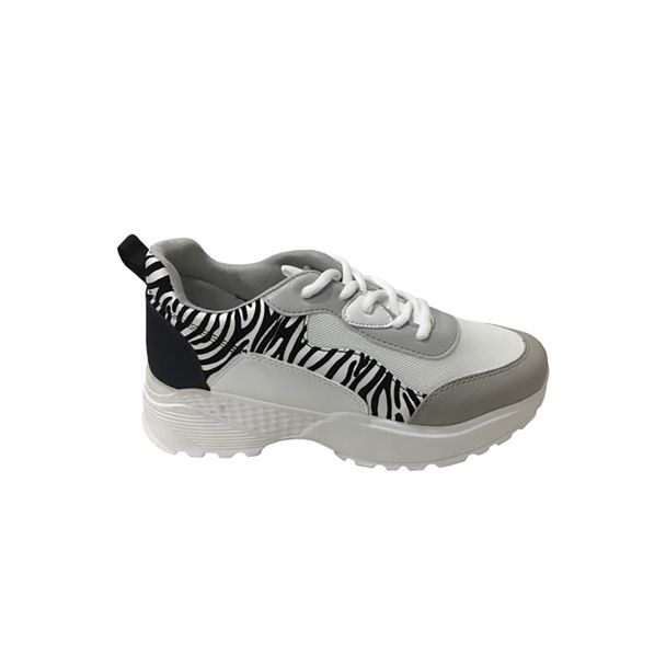 Zapatilla Gamuza Ecológica Blanco